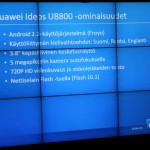 Huawei U8800 ominaisuudet