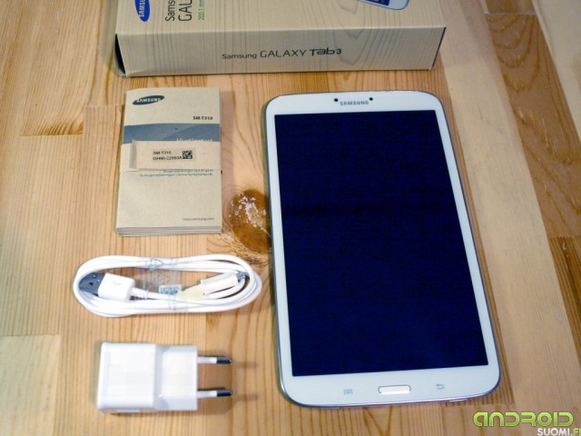 Galaxy Tab 3 8" paketti